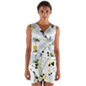 Tree poppies  Wrap Front Bodycon Dress View1