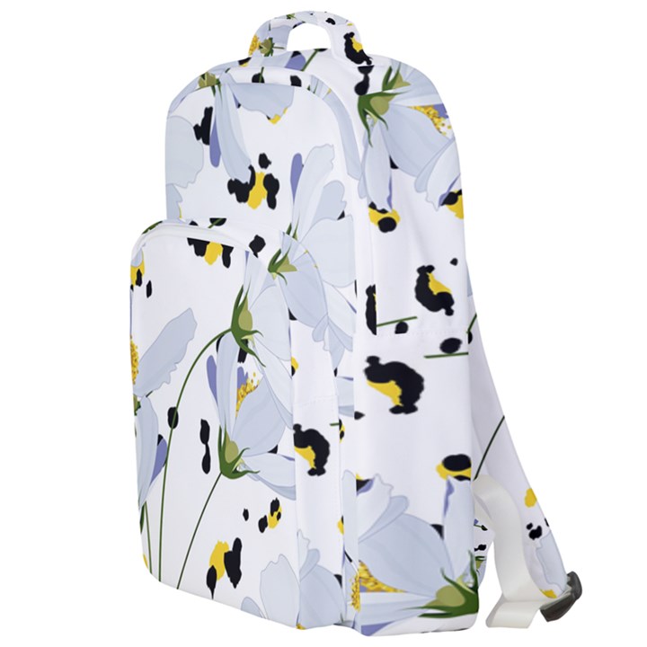 Tree poppies  Double Compartment Backpack