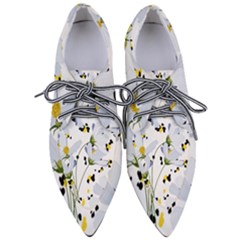 Tree Poppies  Pointed Oxford Shoes by Sobalvarro