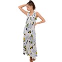 Tree poppies  V-Neck Chiffon Maxi Dress View1