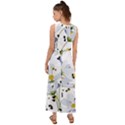 Tree poppies  V-Neck Chiffon Maxi Dress View2