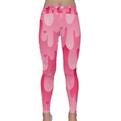 Rose Slime  Classic Yoga Leggings by Sobalvarro