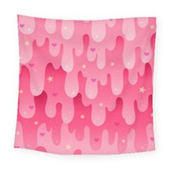 Rose Slime  Square Tapestry (large) by Sobalvarro