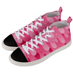 Rose Slime  Men s Mid-top Canvas Sneakers by Sobalvarro