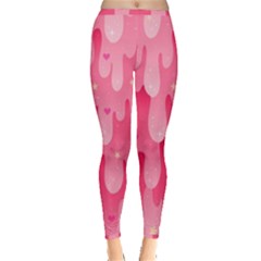 Rose Slime  Inside Out Leggings by Sobalvarro