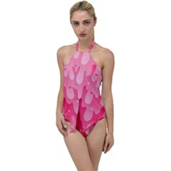 Rose Slime  Go With The Flow One Piece Swimsuit by Sobalvarro