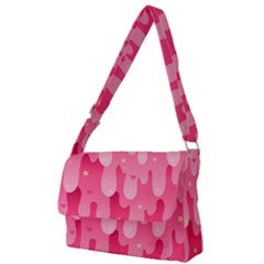 Rose Slime  Full Print Messenger Bag (l) by Sobalvarro