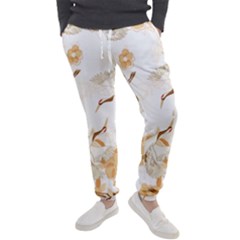 Birds And Flowers  Men s Jogger Sweatpants by Sobalvarro