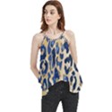 Leopard skin  Flowy Camisole Tank Top View1