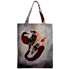 Bama Mermaid Zipper Classic Tote Bag by CKArtCreations