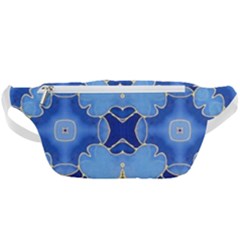 Blue Ornate Waist Bag 