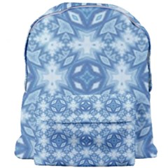 Blue Pattern Giant Full Print Backpack by Dazzleway