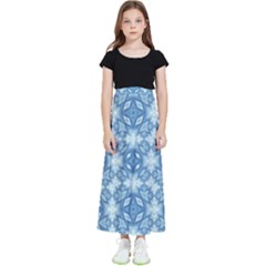 Blue Pattern Kids  Skirt by Dazzleway