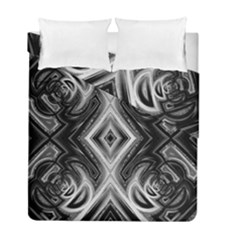 Black And White Duvet Cover Double Side (full/ Double Size)