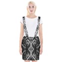 Black and white Braces Suspender Skirt View1