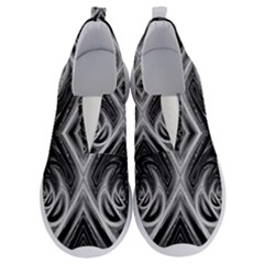 Black And White No Lace Lightweight Shoes by Dazzleway