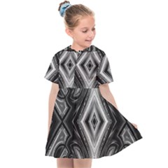 Black And White Kids  Sailor Dress by Dazzleway