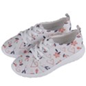 Flowers and Hearts Women s Lightweight Sports Shoes View2