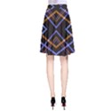 Intersecting Diamonds Motif Print Pattern A-Line Skirt View2