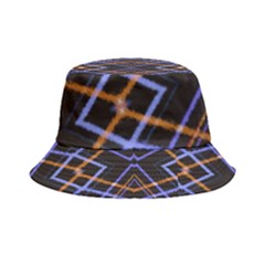 Intersecting Diamonds Motif Print Pattern Inside Out Bucket Hat by dflcprintsclothing