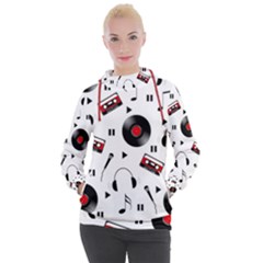 Music Life Women s Hooded Pullover by Valentinaart