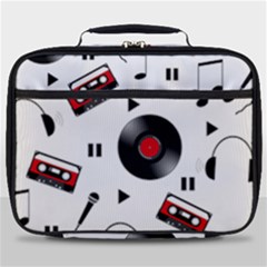 Music Life Full Print Lunch Bag by Valentinaart