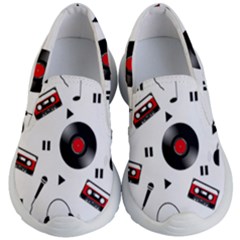 Music Life Kids Lightweight Slip Ons by Valentinaart