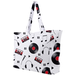 Music Life Simple Shoulder Bag by Valentinaart