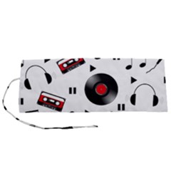 Music Life Roll Up Canvas Pencil Holder (s) by Valentinaart