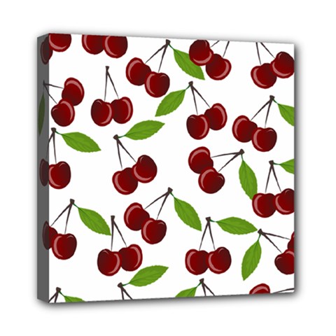 Fruit Life Mini Canvas 8  X 8  (stretched) by Valentinaart