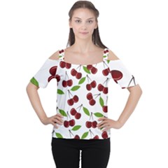 Fruit Life Cutout Shoulder Tee