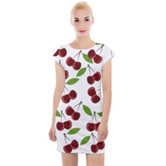 Fruit Life Cap Sleeve Bodycon Dress by Valentinaart