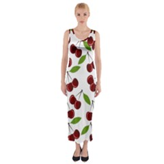 Fruit Life Fitted Maxi Dress