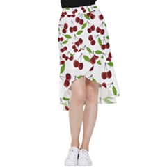 Fruit Life Frill Hi Low Chiffon Skirt by Valentinaart