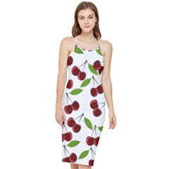 Fruit Life Bodycon Cross Back Summer Dress by Valentinaart