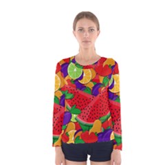 Fruit Life 2  Women s Long Sleeve Tee