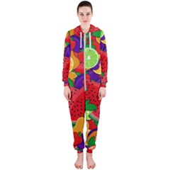 Fruit Life 2  Hooded Jumpsuit (ladies) 