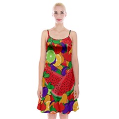 Fruit Life 2  Spaghetti Strap Velvet Dress