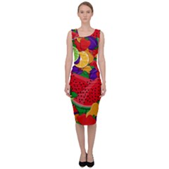 Fruit Life 2  Sleeveless Pencil Dress