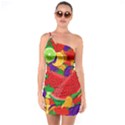 Fruit Life 2  One Soulder Bodycon Dress View1