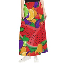 Fruit Life 2  Maxi Chiffon Skirt