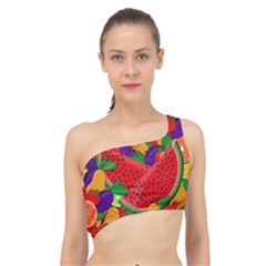 Fruit Life 2  Spliced Up Bikini Top  by Valentinaart