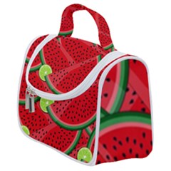 Fruit Life 3 Satchel Handbag by Valentinaart