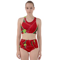 Fruit Life 3 Racer Back Bikini Set by Valentinaart