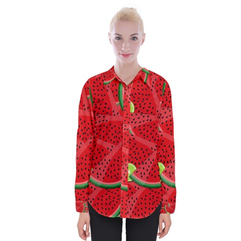 Fruit Life 3 Womens Long Sleeve Shirt by Valentinaart