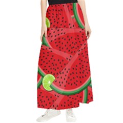 Fruit Life 3 Maxi Chiffon Skirt