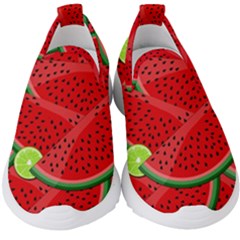 Fruit Life 3 Kids  Slip On Sneakers by Valentinaart