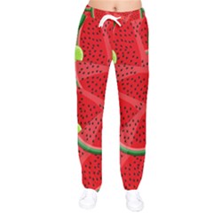 Fruit Life 3 Women Velvet Drawstring Pants