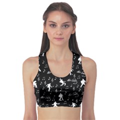 Elvis Sports Bra by Valentinaart