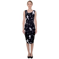 Elvis Sleeveless Pencil Dress